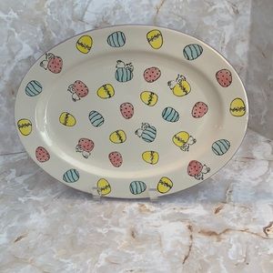 Peanuts: Easter theme  oval serving platter.